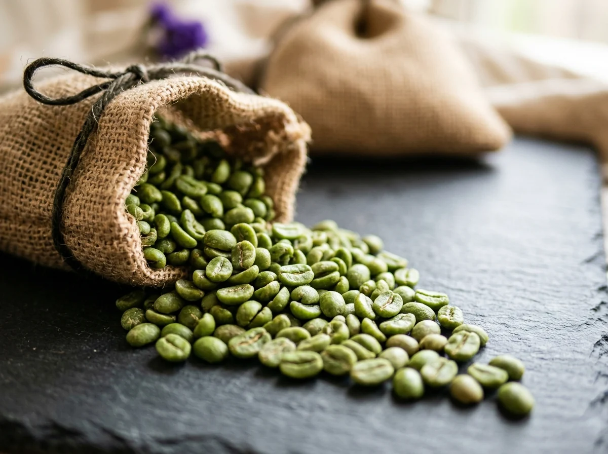Green coffee extract - plant-based supplement for active lifestyle